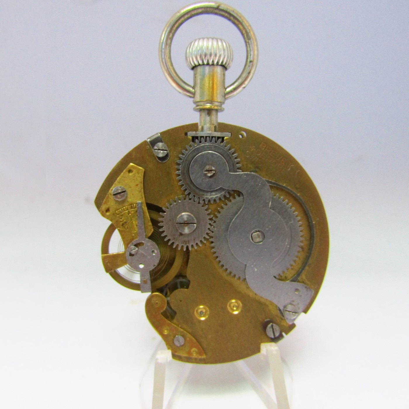 ROCAR TORTOISE. Reloj de Bolsillo digital, Lepine y remontoir. Suiza, ca.1900 ROCAR TORTOISE. Reloj de Bolsillo digital, Lepine y remontoir. Suiza, ca.1900