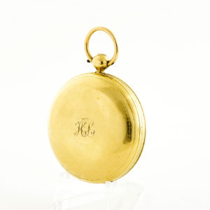 SARAH LEFEVER (London). Reloj de Bolsillo, Half Fusee (Semicatalino), Lepine. Año 1840. Oro 18k.