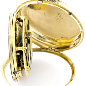 SARAH LEFEVER (London). Reloj de Bolsillo, Half Fusee (Semicatalino), Lepine. Año 1840. Oro 18k.