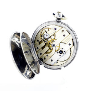 THOS.RUSSELL & SOON. Reloj de bolsillo saboneta. Finales s. XIX.