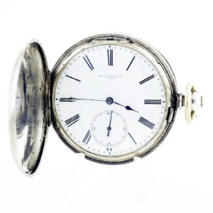 THOS.RUSSELL & SOON. Reloj de bolsillo saboneta. Finales s. XIX.