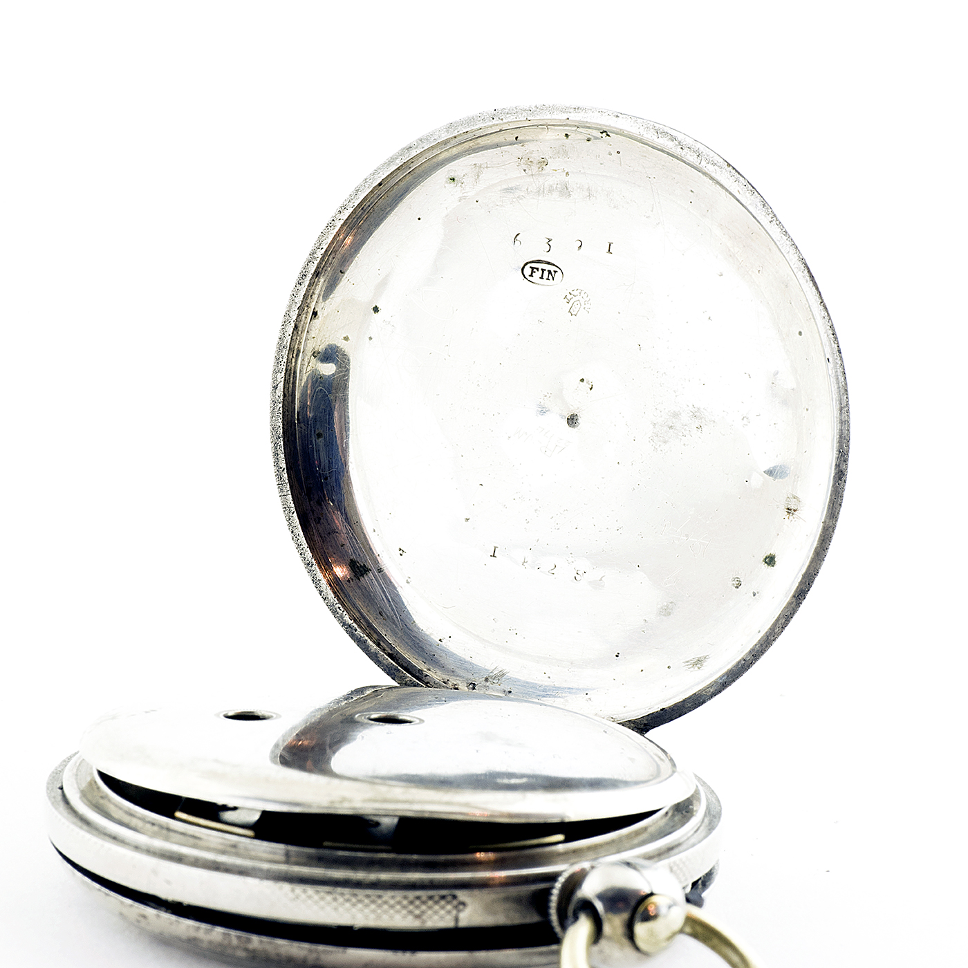 THOS.RUSSELL & SOON. Reloj de bolsillo saboneta. Finales s. XIX. THOS.RUSSELL & SOON. Reloj de bolsillo saboneta. Finales s. XIX.