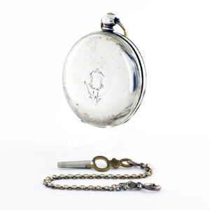 THOS.RUSSELL & SOON. Reloj de bolsillo saboneta. Finales s. XIX.