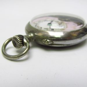 Hebdomas (Suiza). Reloj de bolsillo "ocho días cuerda", Lepine y remontoir. Ca. 1920