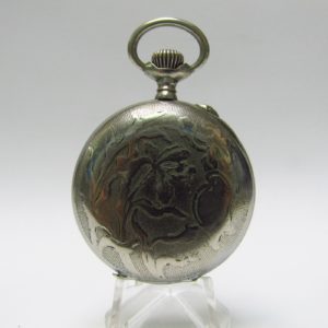 Hebdomas (Suiza). Reloj de bolsillo "ocho días cuerda", Lepine y remontoir. Ca. 1920