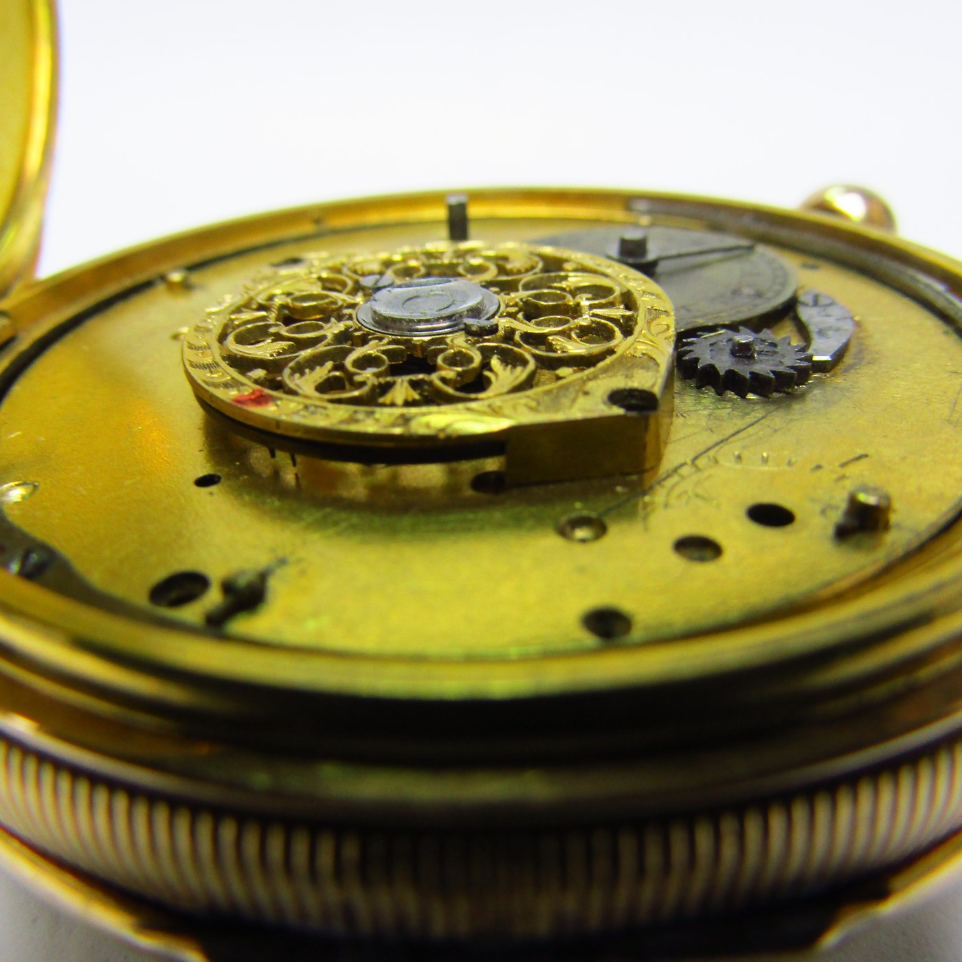 J.D. PIGUET & MEYLAN. Reloj de Bolsillo, lepine. Oro 18k. Suiza, ca. 1815. J.D. PIGUET & MEYLAN. Reloj de Bolsillo, lepine. Oro 18k. Suiza, ca. 1815.