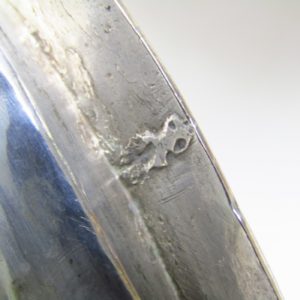 Sopera con cucharón en Plata de Ley. Europa. Siglo XIX.
