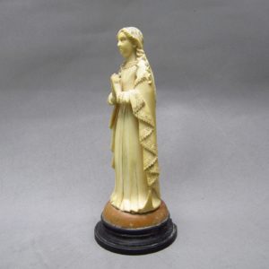 INMACULADA EN MARFIL. Siglo XVIII-XIX