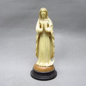 INMACULADA EN MARFIL. Siglo XVIII-XIX