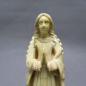 INMACULADA EN MARFIL. Siglo XVIII-XIX