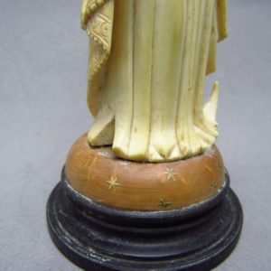 INMACULADA EN MARFIL. Siglo XVIII-XIX
