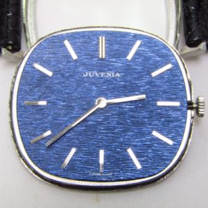 JUVENIA. Reloj de pulsera para caballero. Acero. Ca. 1960