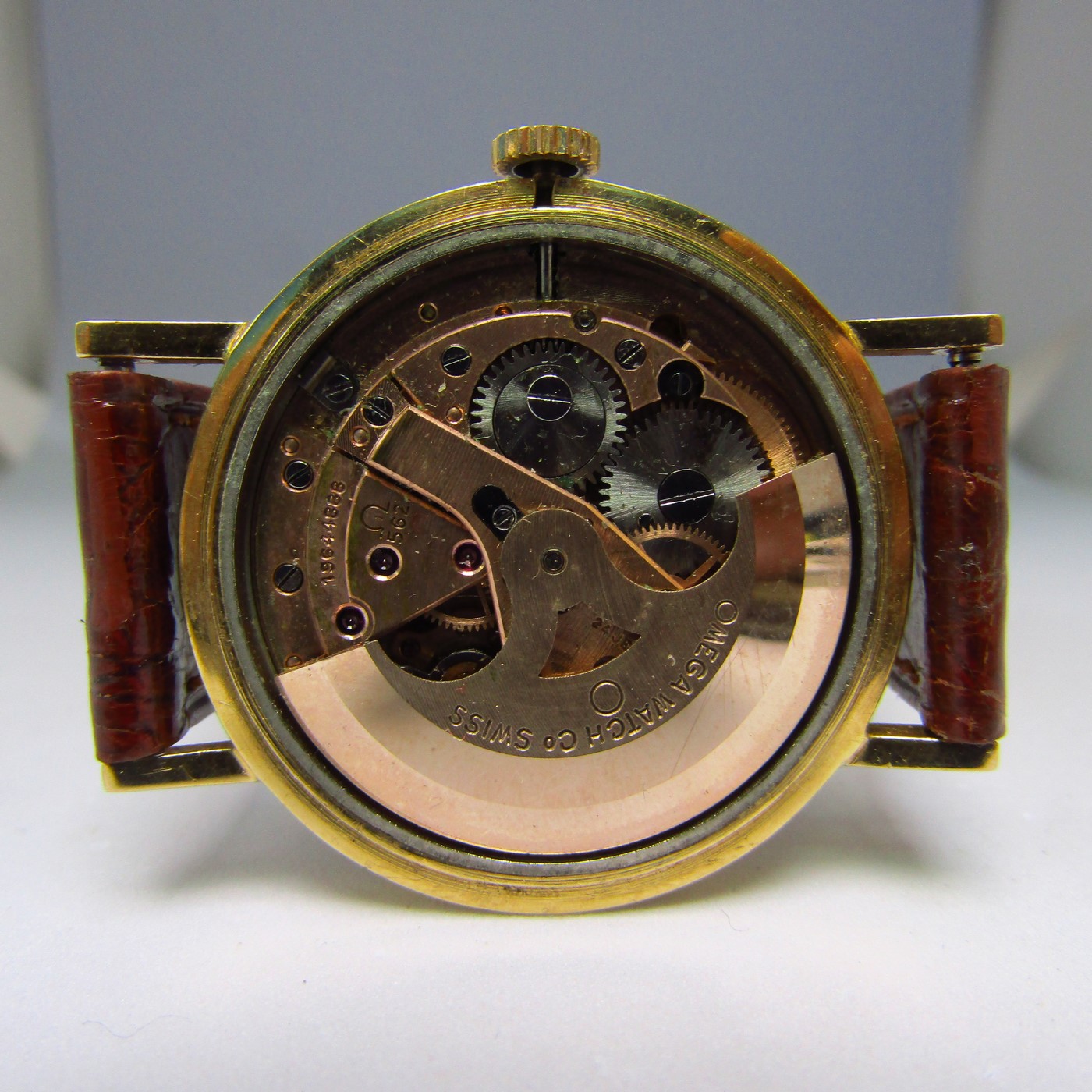 OMEGA AUTOMATIC. Reloj de pulsera para caballero. Ca. 1962. Oro 18k. OMEGA AUTOMATIC. Reloj de pulsera para caballero. Ca. 1962. Oro 18k.