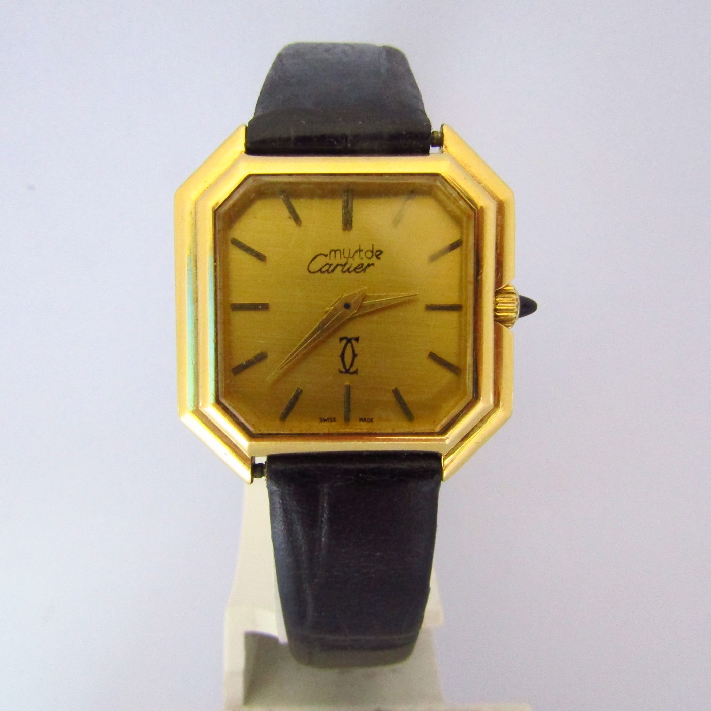 Must de Cartier. Reloj de pulsera para señora. Oro 18k.