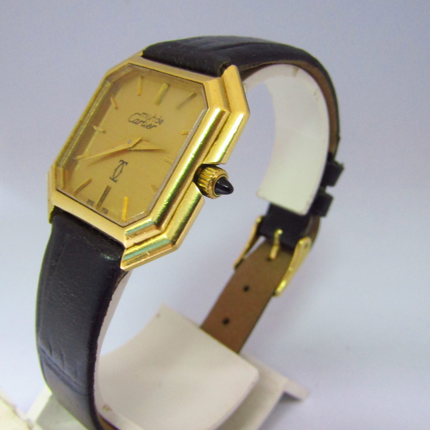 Must de Cartier. Reloj de pulsera para señora. Oro 18k. Must de Cartier. Reloj de pulsera para señora. Oro 18k.