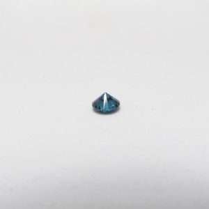 Diamante Natural de 0,46 ct. Talla: Brillante. Color: Blue. Pureza: P3. Mejorado. Certificado IGR.