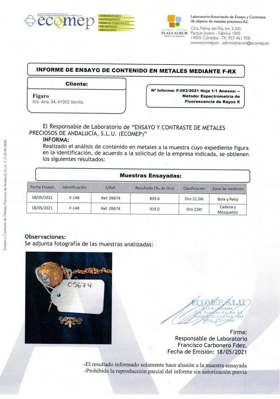 Leontina y Reloj de Bolsillo para dama. Final s. XIX. Oro 22k. Leontina y Reloj de Bolsillo para dama. Final s. XIX. Oro 22k.