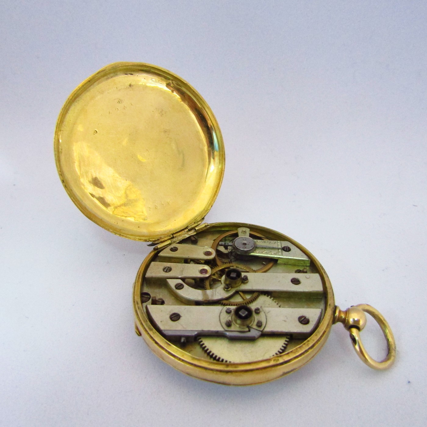 Reloj de bolsillo, Lepine, Oro 18k. Fabricación suiza. Ca. 1900 Reloj de bolsillo, Lepine, Oro 18k. Fabricación suiza. Ca. 1900