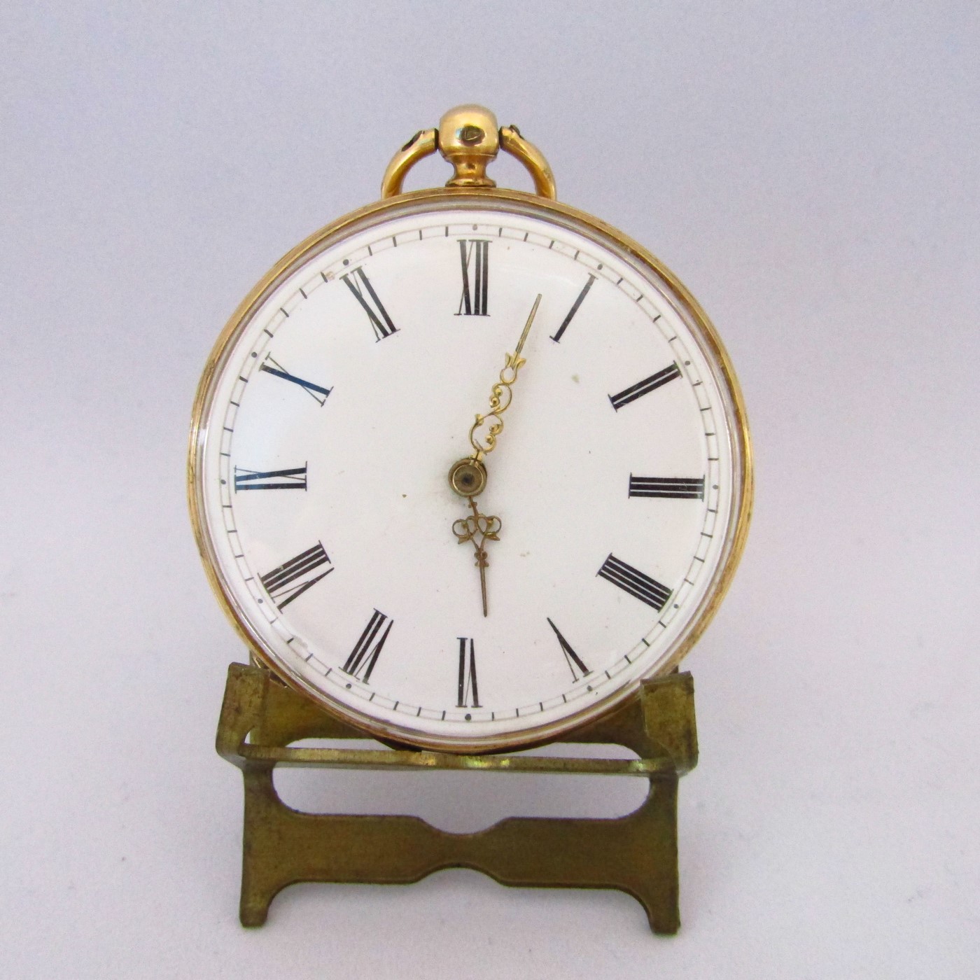 Reloj de bolsillo, Lepine, Oro 18k. Fabricación suiza. Ca. 1900