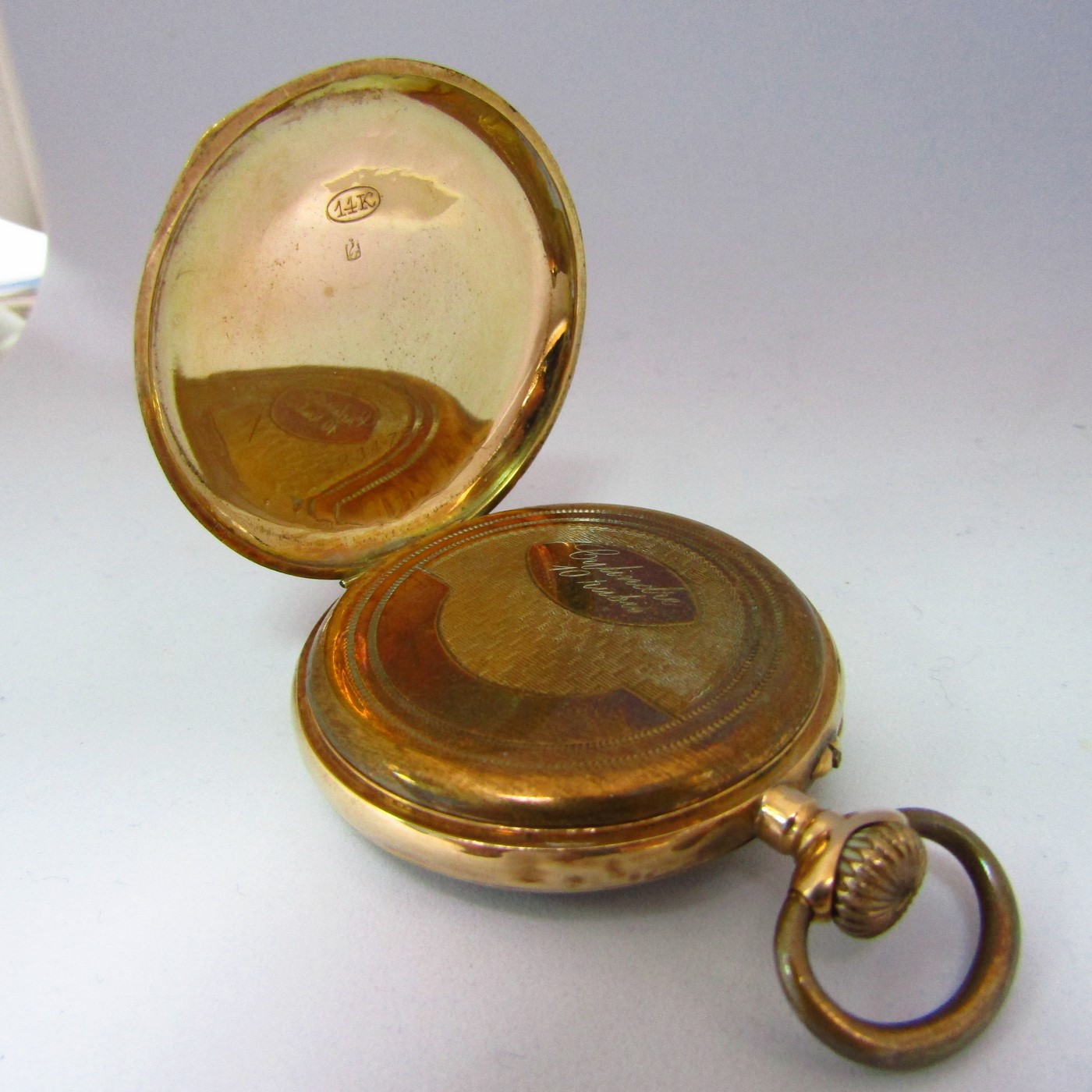 Reloj de Bolsillo, lepine y remontoir, oro 14k. Suiza, Ca. 1900 Reloj de Bolsillo, lepine y remontoir, oro 14k. Suiza, Ca. 1900