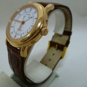 Movado 1881 Suisses. Reloj Automático de Complicación de caballero. Serie Limitada. Oro 18k.