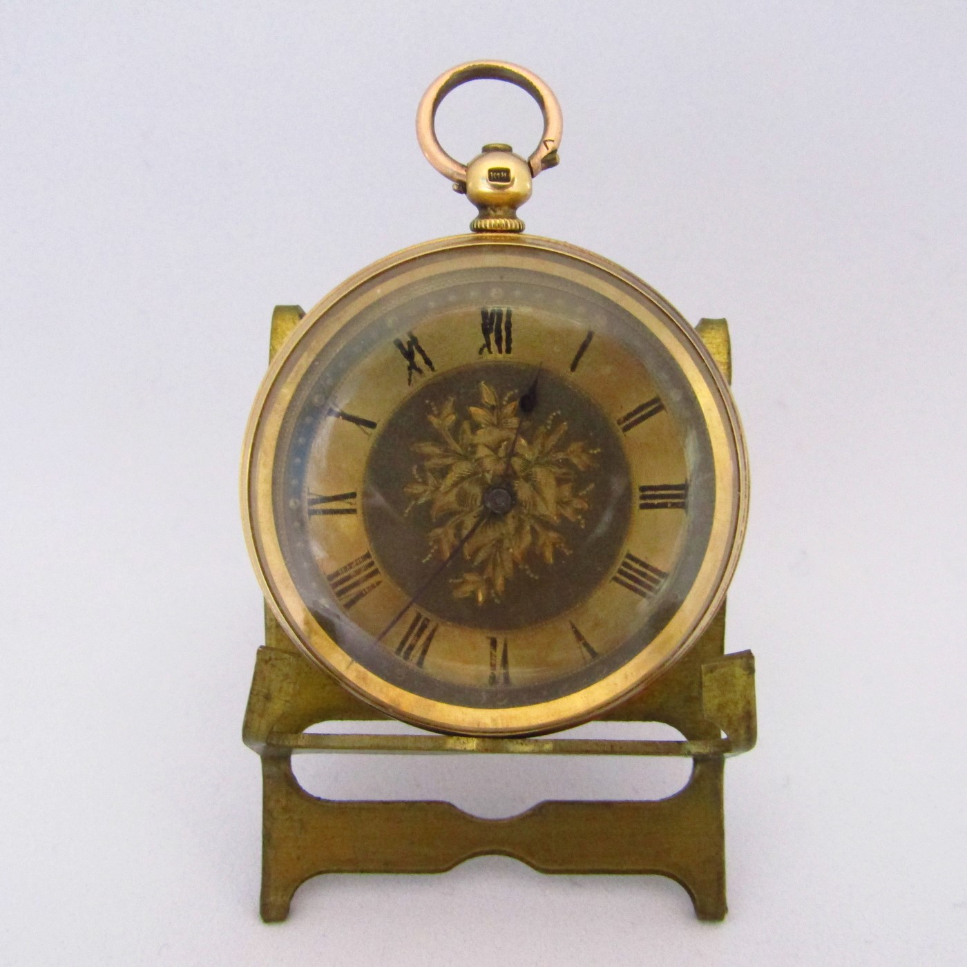 Swiss hanging watch, lepine. 18k gold. Switzerland, ca. 1900