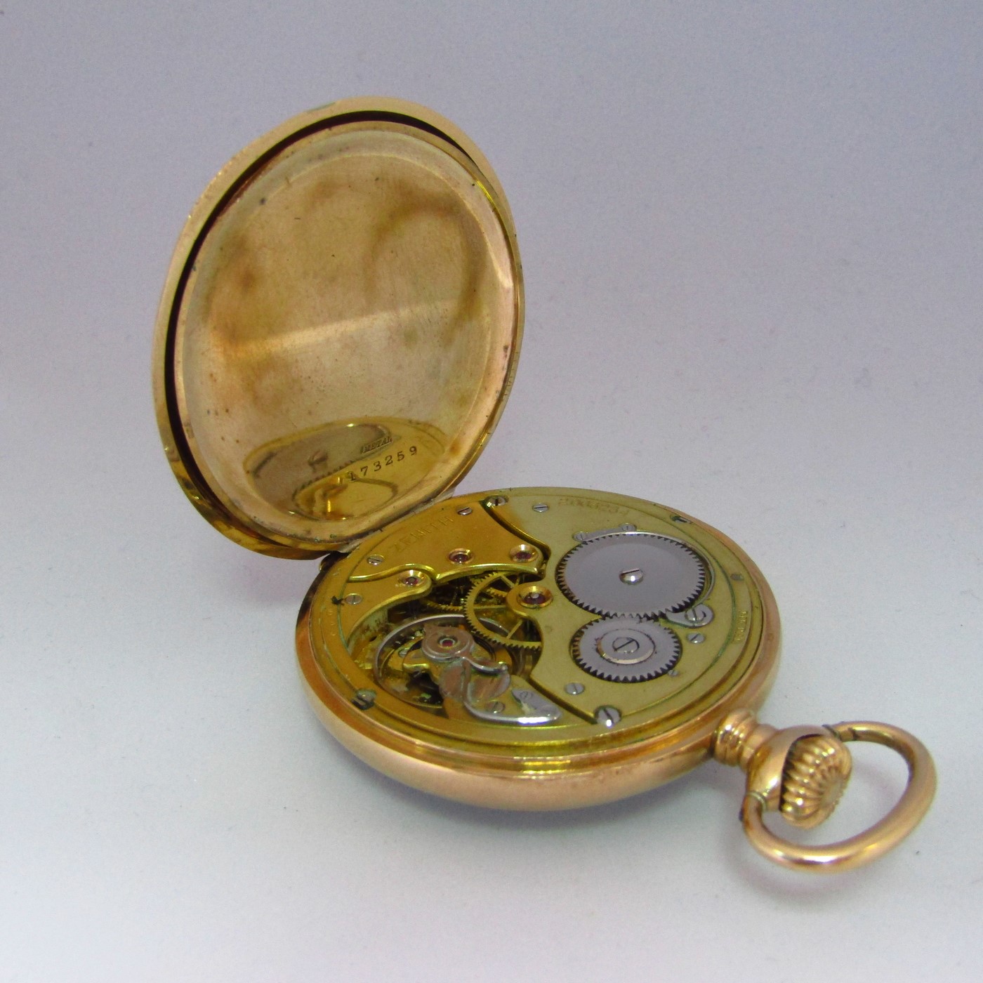 ZENITH. Reloj de Bolsillo, lepine y remontoir. Oro 14k. Ca. 1911. ZENITH. Reloj de Bolsillo, lepine y remontoir. Oro 14k. Ca. 1911.