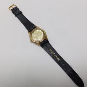 Bulova Automatic. Reloj de pulsera para hombre. Ca. 1970. Oro 14k.