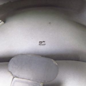 Farco. Magnífica Sopera con bandeja circular en Plata de Ley. España, siglo XX