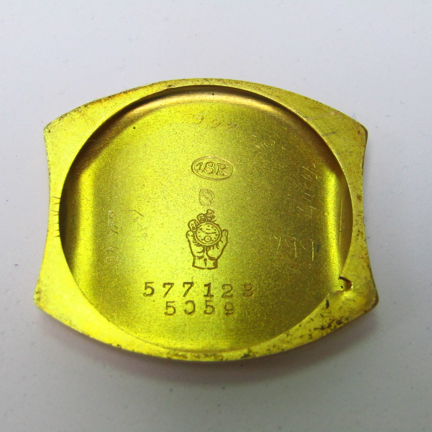 MOVADO. Reloj de pulsera unisex. Oro 18k. Ca. 1950. MOVADO. Reloj de pulsera unisex. Oro 18k. Ca. 1950.