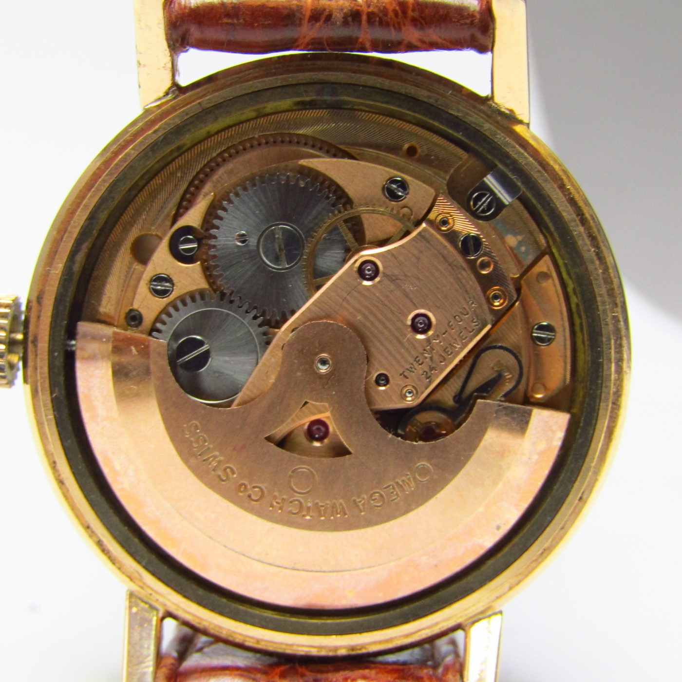 OMEGA AUTOMATIC. Reloj de pulsera para caballero. Oro 18k. Ca. 1969. OMEGA AUTOMATIC. Reloj de pulsera para caballero. Oro 18k. Ca. 1969.