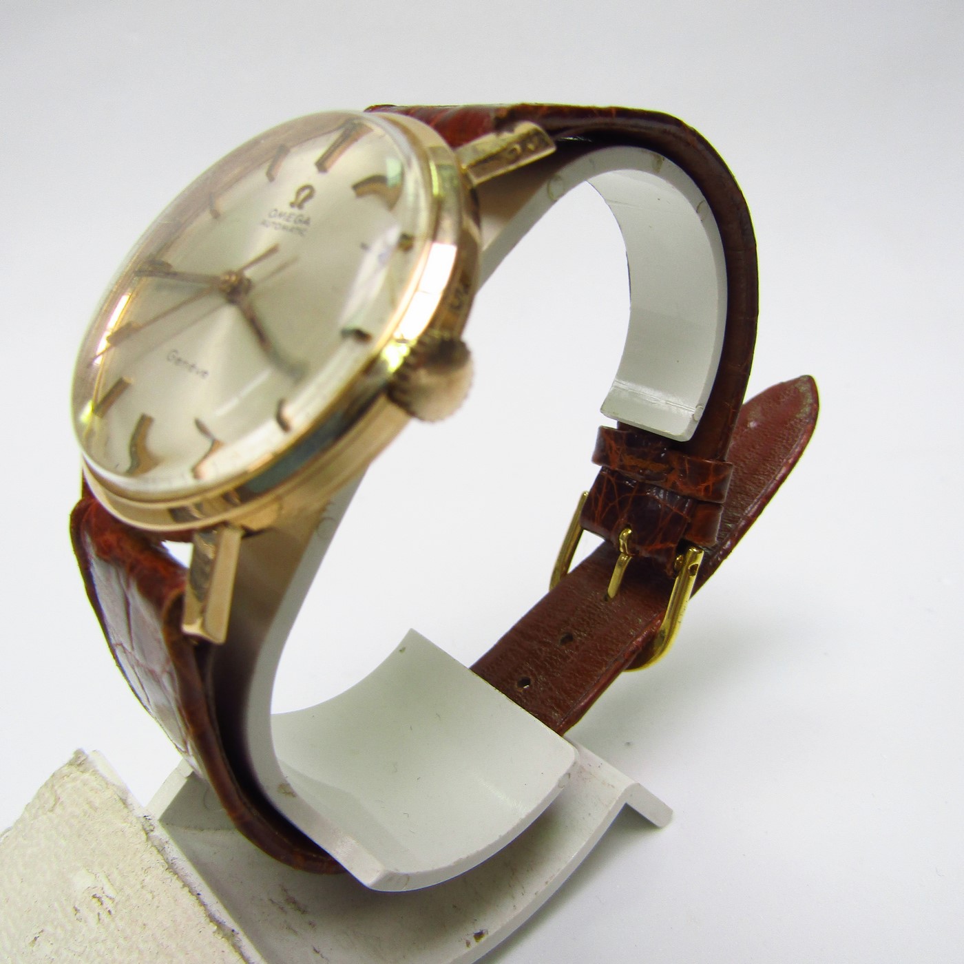 OMEGA AUTOMATIC. Reloj de pulsera para caballero. Oro 18k. Ca. 1969. OMEGA AUTOMATIC. Reloj de pulsera para caballero. Oro 18k. Ca. 1969.