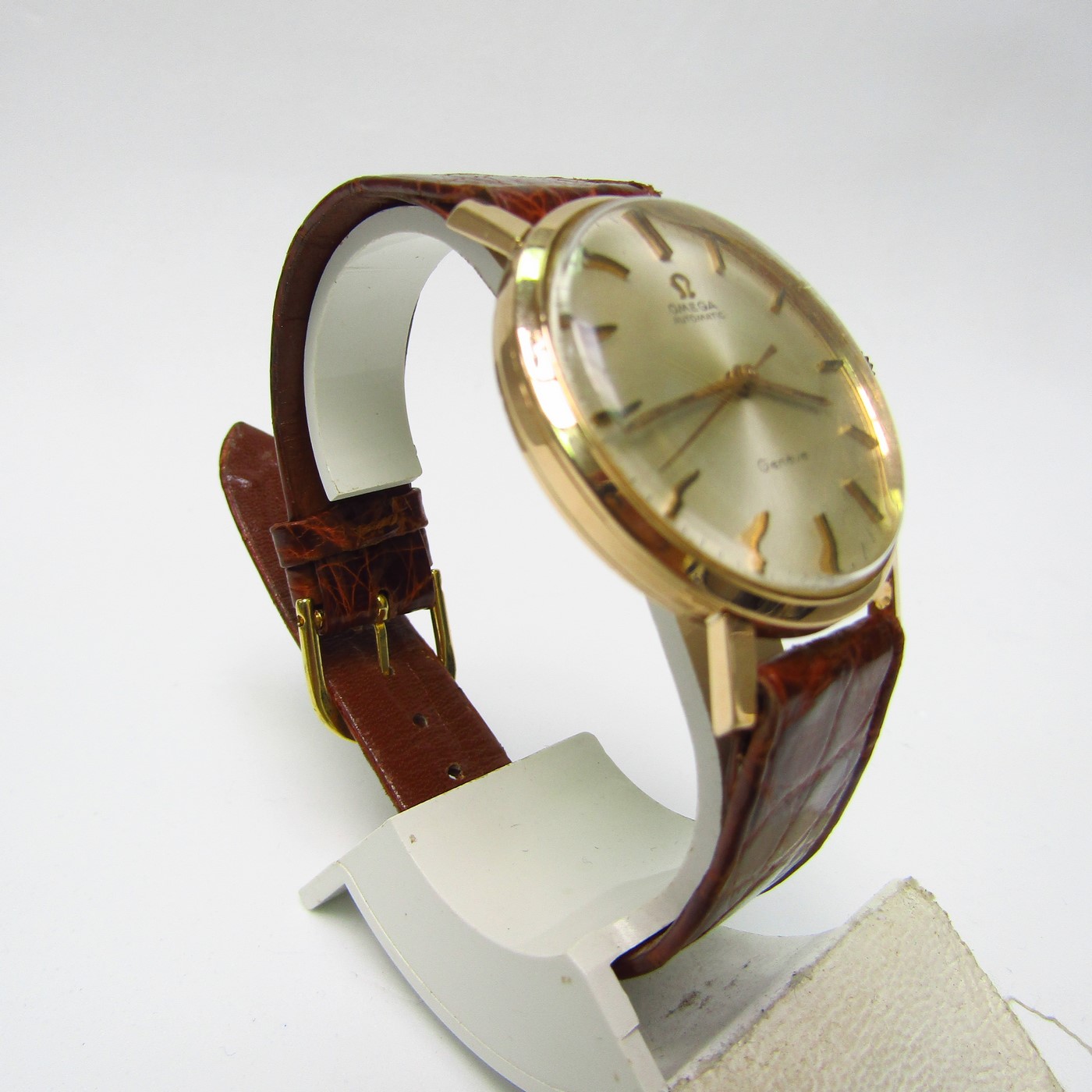 OMEGA AUTOMATIC. Reloj de pulsera para caballero. Oro 18k. Ca. 1969. OMEGA AUTOMATIC. Reloj de pulsera para caballero. Oro 18k. Ca. 1969.