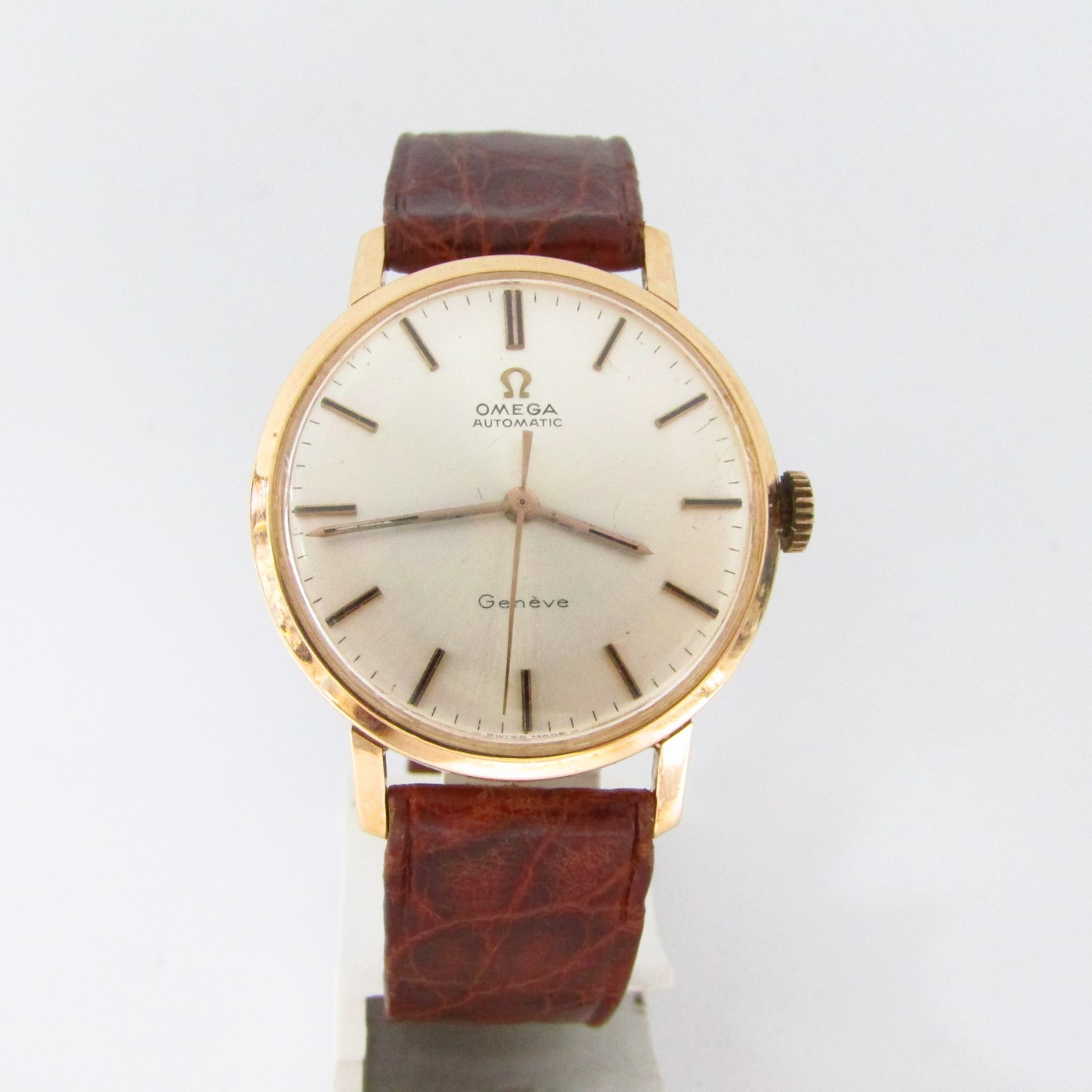 OMEGA AUTOMATIC. Reloj de pulsera para caballero. Oro 18k. Ca. 1969. OMEGA AUTOMATIC. Reloj de pulsera para caballero. Oro 18k. Ca. 1969.