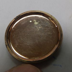 Reloj Suizo de Bolsillo-Colgar para señora, lepine y remontoir. Oro Bicolor. Ca. 1880