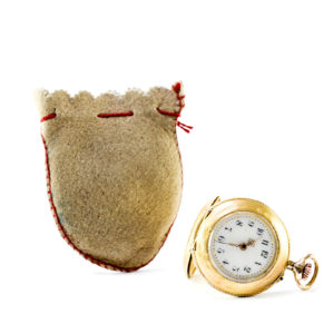 Reloj Suizo de colgar, lepine y remontoir. Suiza, Ca.1890. Oro 18k.
