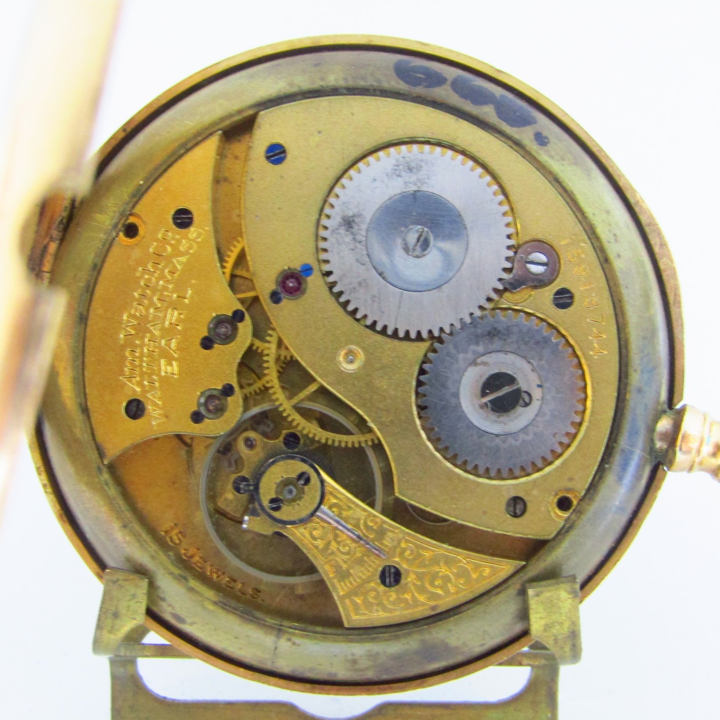 WALTHAM. Reloj de bolsillo para caballero, lepine y remontoir. USA, año 1907. WALTHAM. Reloj de bolsillo para caballero, lepine y remontoir. USA, año 1907.
