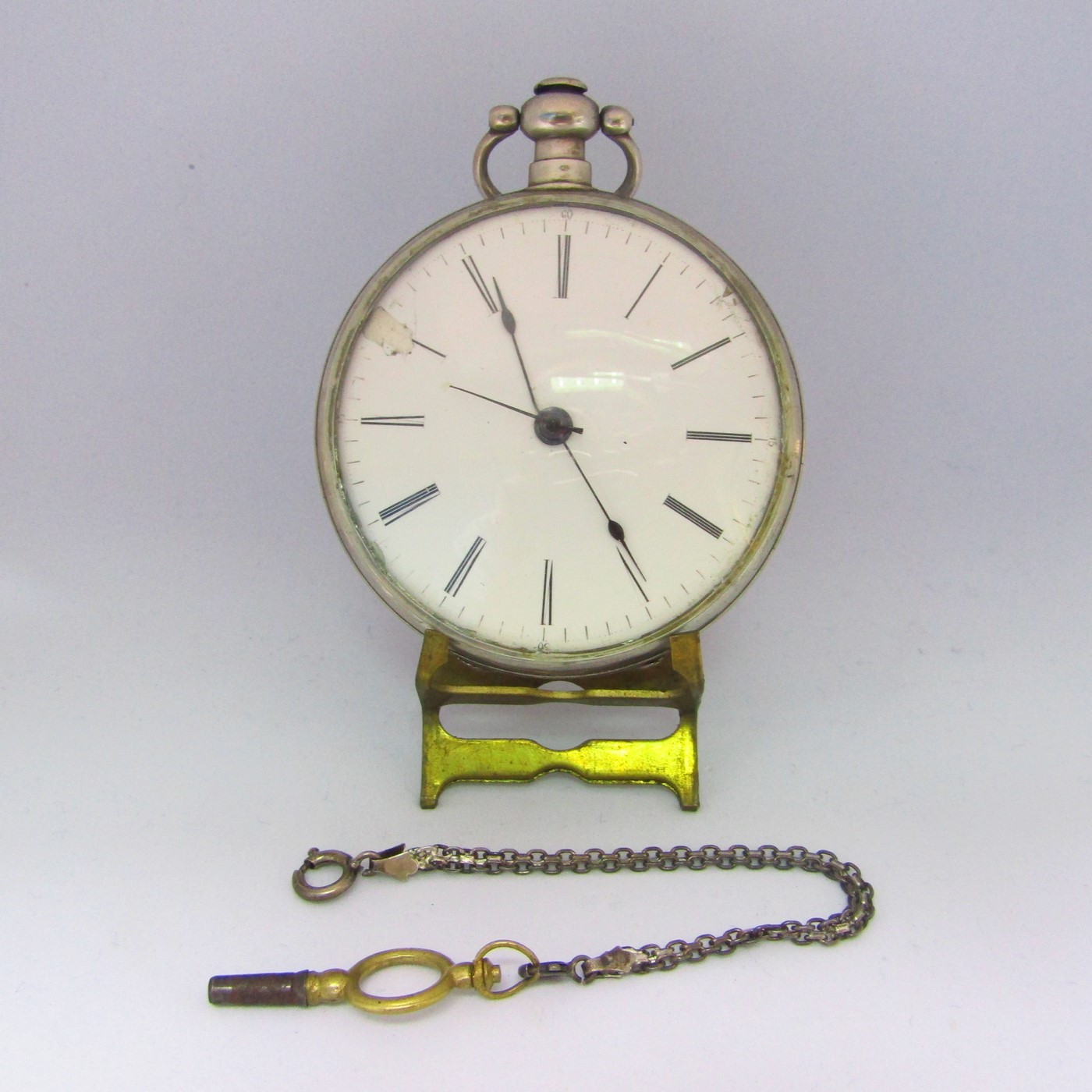 BOVET. Reloj de Bolsillo de Alta Colección, Chinesse. Plata. Escape Duplex. Circa, 1830
