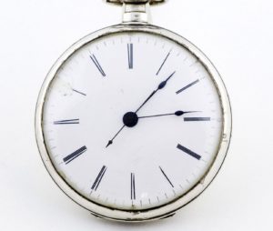 BOVET. Reloj de Bolsillo de Alta Colección, Chinesse. Plata. Escape Duplex. Circa, 1830