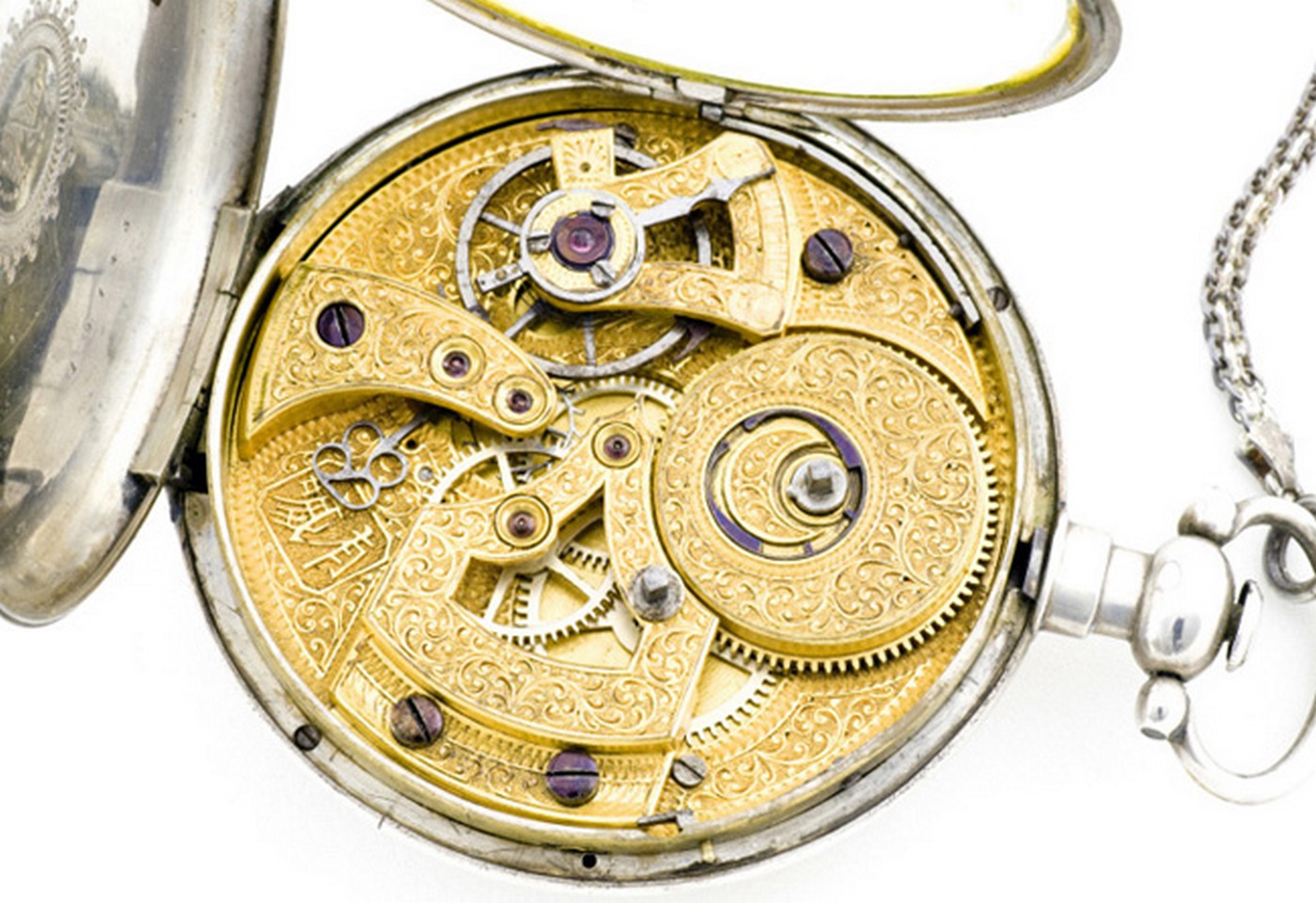BOVET. Reloj de Bolsillo de Alta Colección, Chinesse. Plata. Escape Duplex. Circa, 1830 BOVET. Reloj de Bolsillo de Alta Colección, Chinesse. Plata. Escape Duplex. Circa, 1830