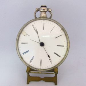 BOVET. Reloj de Bolsillo de Alta Colección, Chinesse. Plata. Escape Duplex. Circa, 1830