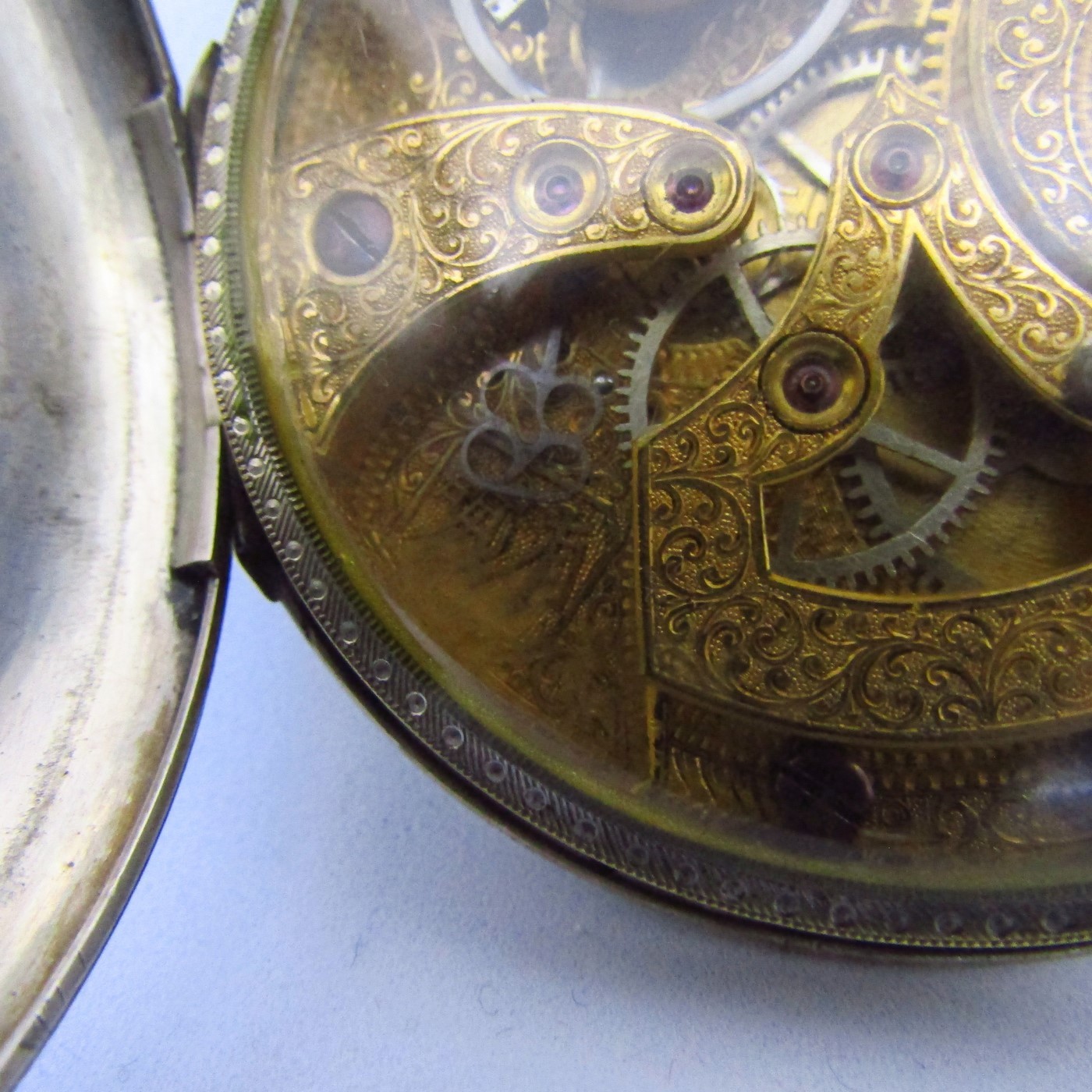 BOVET. Reloj de Bolsillo de Alta Colección, Chinesse. Plata. Escape Duplex. Circa, 1830 BOVET. Reloj de Bolsillo de Alta Colección, Chinesse. Plata. Escape Duplex. Circa, 1830