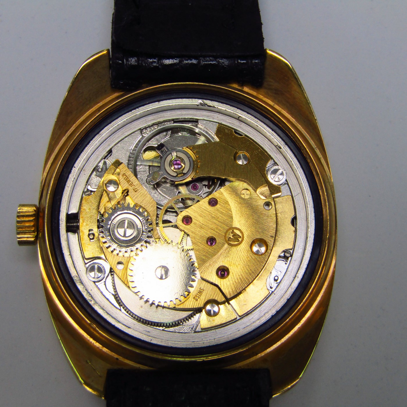 DOXA INCABLOC. Reloj de pulsera para caballero. Suiza, ca. 1970