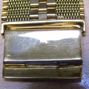 JUVENIA AUTOMATIC. Reloj automático de pulsera para caballero. Oro 18k. Suiza, ca. 1960