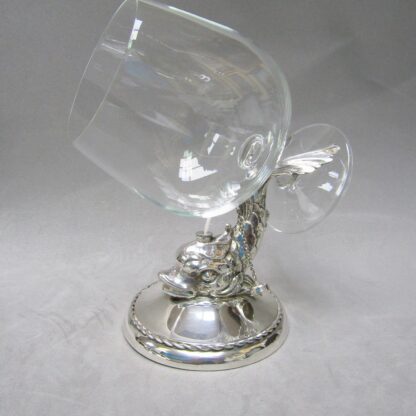 Wärmere Gläser wie Triton in Sterling Silber, Spanien, 20. Jahrhundert.