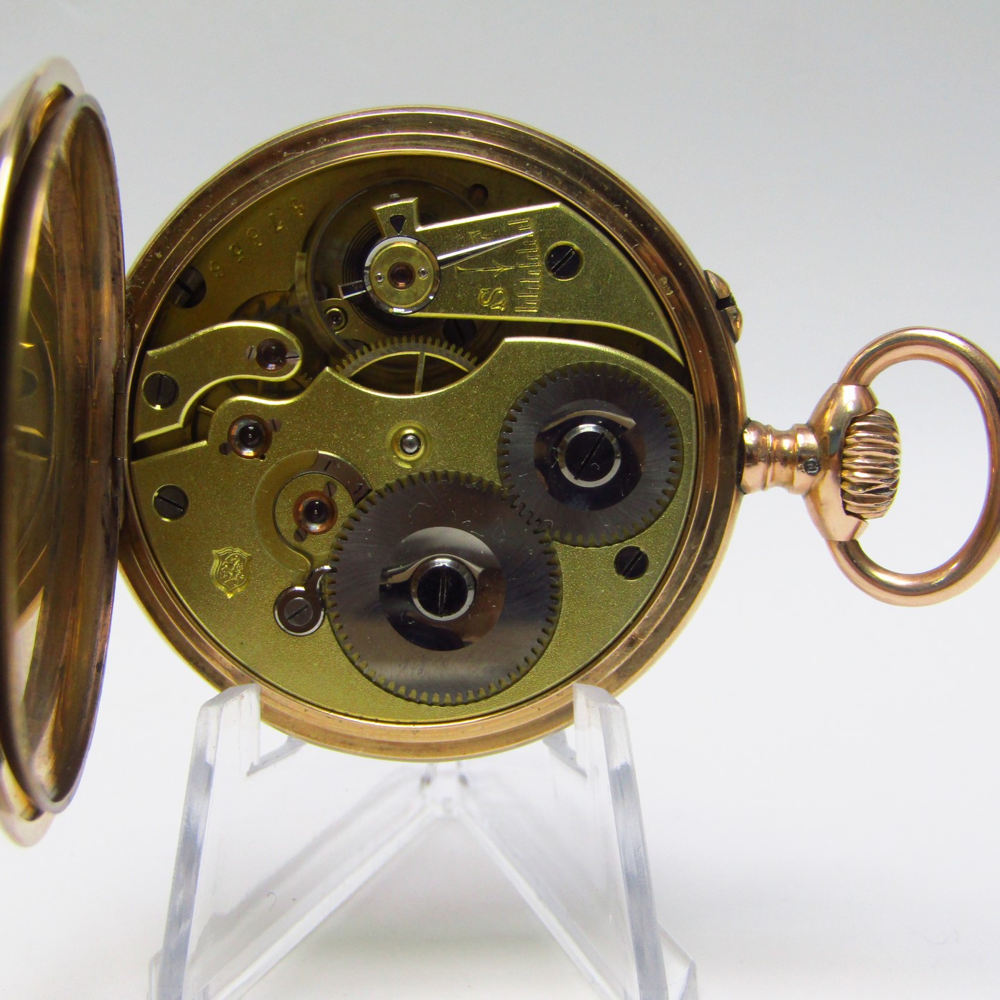 IWC. Reloj de Bolsillo, lepine y remontoir. Oro 14k. Suiza, 1892. IWC. Reloj de Bolsillo, lepine y remontoir. Oro 14k. Suiza, 1892.