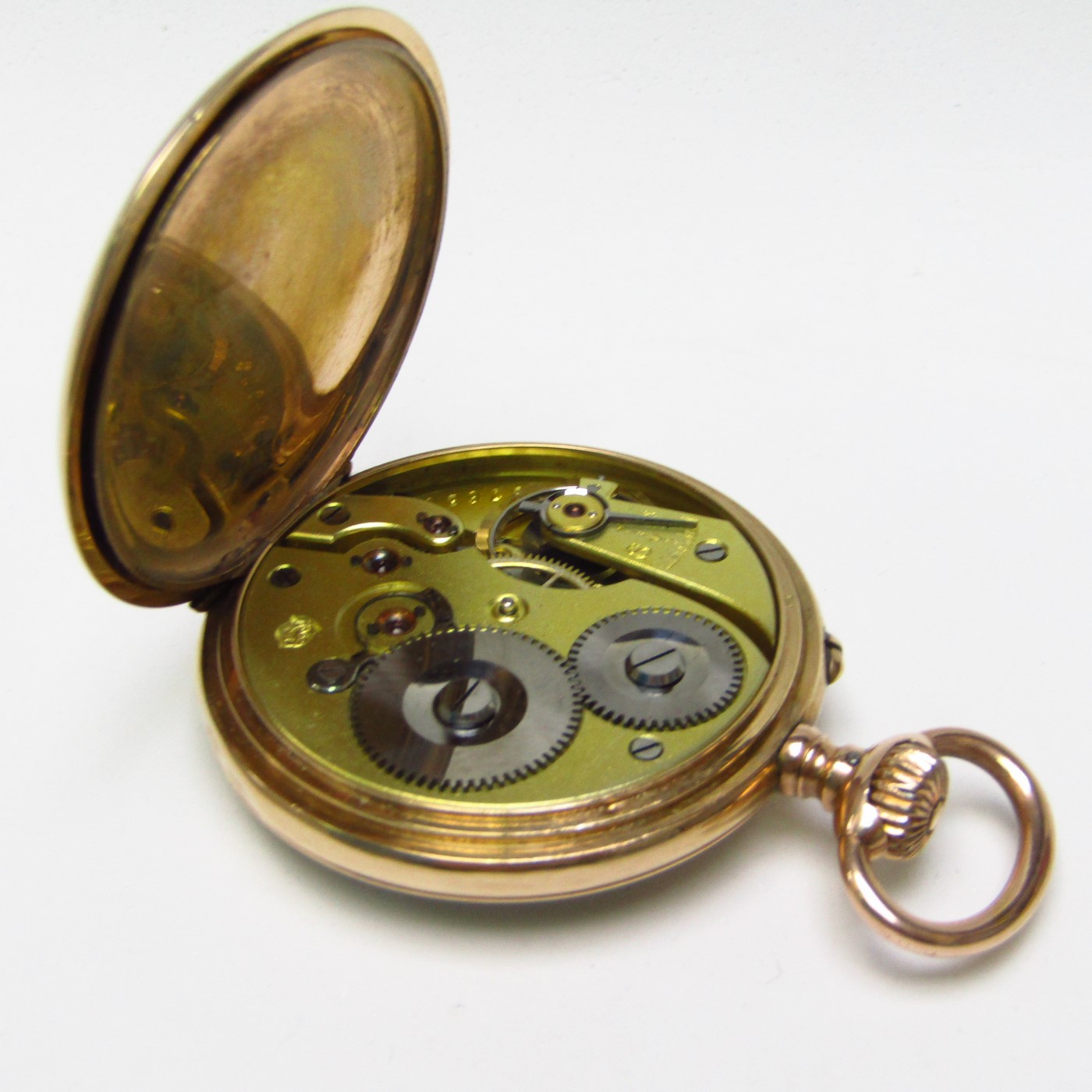 IWC. Reloj de Bolsillo, lepine y remontoir. Oro 14k. Suiza, 1892. IWC. Reloj de Bolsillo, lepine y remontoir. Oro 14k. Suiza, 1892.