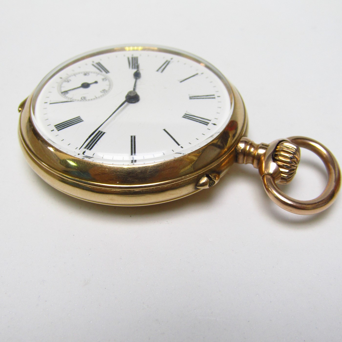 IWC. Reloj de Bolsillo, lepine y remontoir. Oro 14k. Suiza, 1892. IWC. Reloj de Bolsillo, lepine y remontoir. Oro 14k. Suiza, 1892.
