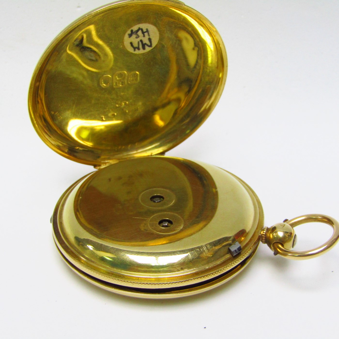 JOHN DAVIES. Reloj de Bolsillo, saboneta, Oro 18k, Chester, ca. 1840. JOHN DAVIES. Reloj de Bolsillo, saboneta, Oro 18k, Chester, ca. 1840.