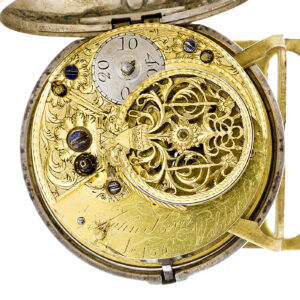JOHN KENT (Walden, London). Reloj de Bolsillo para caballero, Lepine, Verge Fuseé (Catalino). Londres, 1789. (Ref. Baillie, pág. 179)